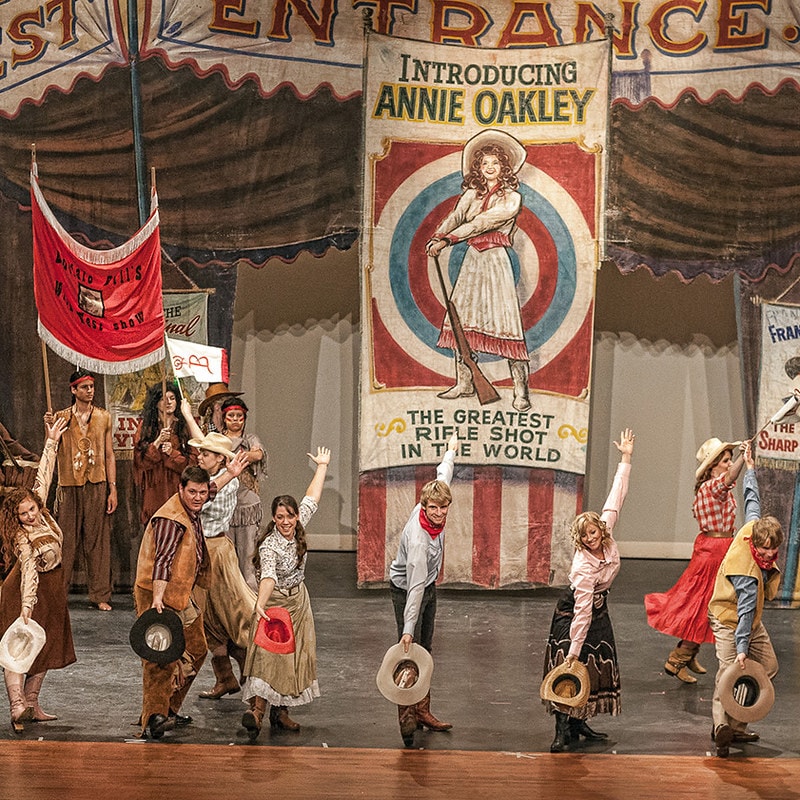 Annie Get Your Gun — RSM production poster