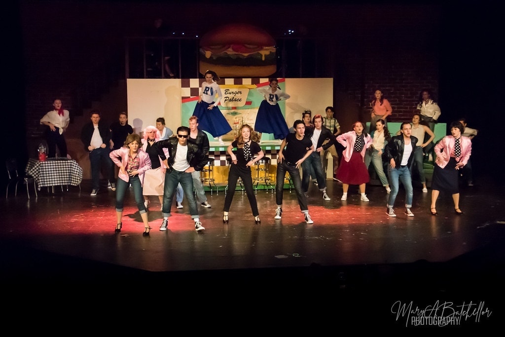 Grease — Danny dipping Sandy during hand jive second angle
