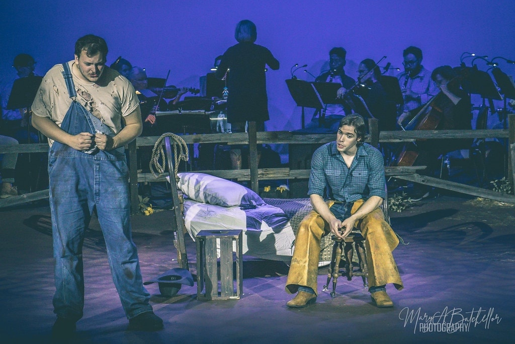 Oklahoma! — Jud Fry and Curly confrontation scene