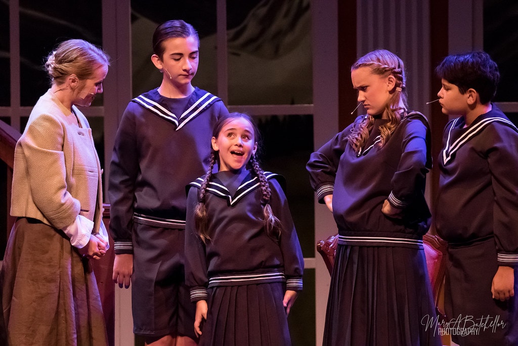The Sound of Music — Maria and von Trapp children in Do-Re-Mi number
