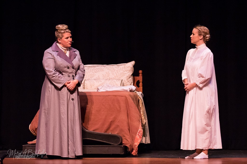 The Sound of Music — Mother Abbess and Maria in the abbey dormitory