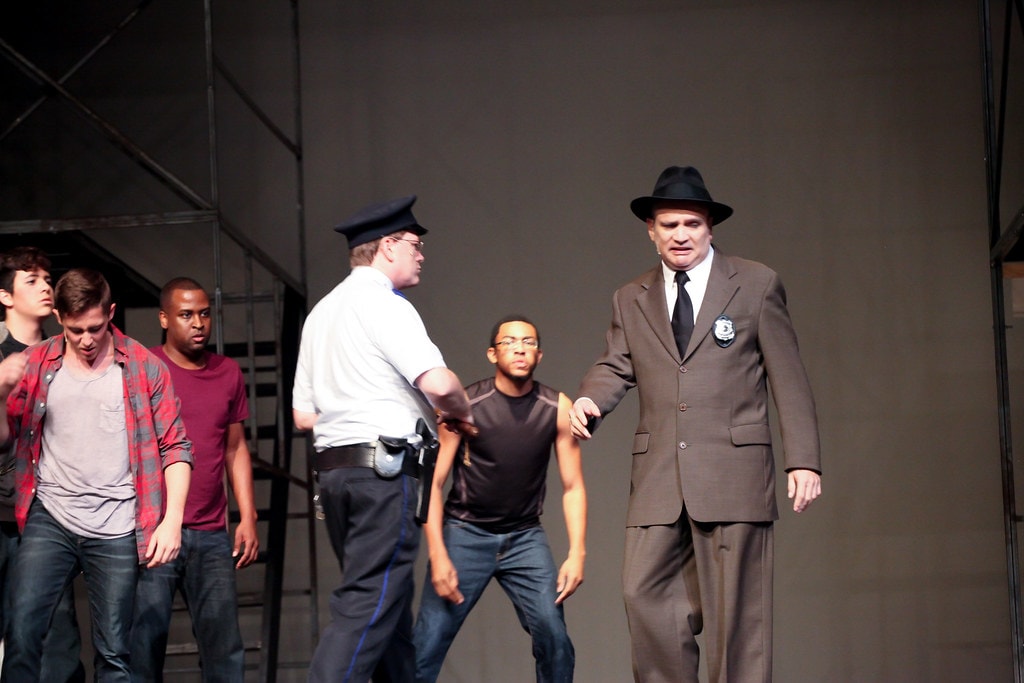 Ensemble dance number — West Side Story