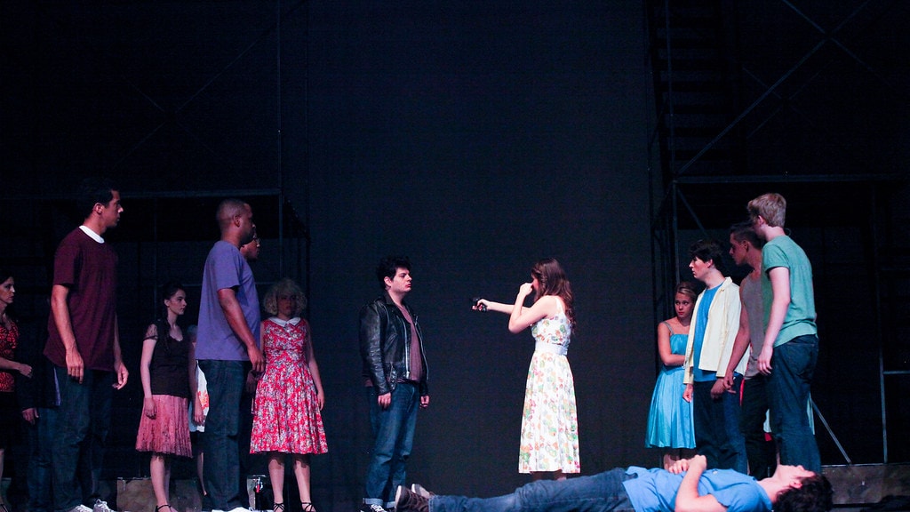 Full cast musical number — West Side Story